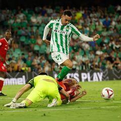 El susto de Juanmi, poca cosa