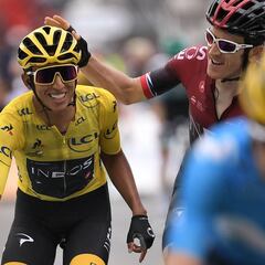 Thomas se vio relegado por Egan y Martínez en el Ineos