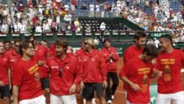 <b>LOS MEJORES. </b>En el sorteo de la Davis, España es el líder mundial.