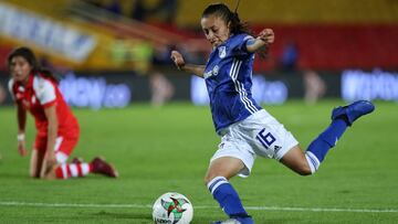 Millonarios y Santa Fe se enfrentan por los cuartos de final de la Liga &Aacute;guila Femenina