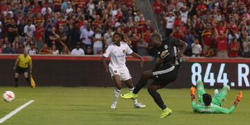 Lukaku slots in the winner against Real Salt Lake.