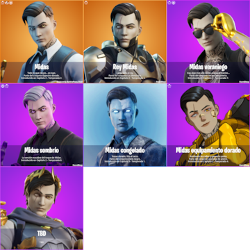 fortnite midas nueva temporada