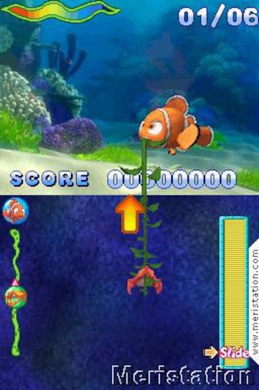 Imágenes de "Buscando a Nemo" para Nintendo DS