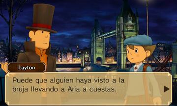 Captura de pantalla - El Profesor Layton vs. Phoenix Wright: Ace Attorney (3DS)