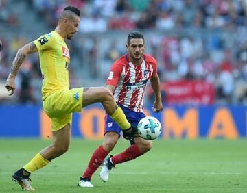 Marek Hamsik and Koke.