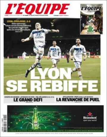 Portadas de la prensa mundial