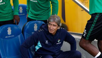 Pellegrini, durante el choque.