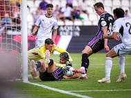 Partido de la jornada 06 de la Segunda División 2025-2026 de la liga de fútbol española, Liga Hypermotion, entre Albacete-Valladolid disputado el 21/09/2025 en el Carlos Belmonte. Foto Josema Moreno