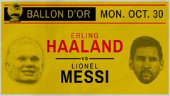 Who will win the Ballon d’Or? Let’s take a look at the year Man City’s treble-winning striker Erling Haaland had vs that of World Cup hero Lionel Messi.