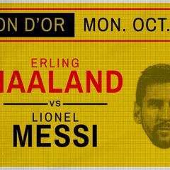 Haaland vs Messi for Ballon d’Or
