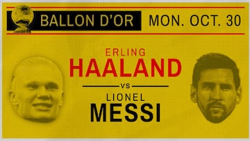 Who will win the Ballon d’Or? Let’s take a look at the year Man City’s treble-winning striker Erling Haaland had vs that of World Cup hero Lionel Messi.