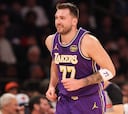 Doncic se va y los Lakers aguantan a duras penas