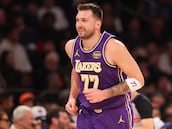 Doncic se va y los Lakers aguantan a duras penas