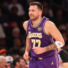 Doncic se va y los Lakers aguantan a duras penas
