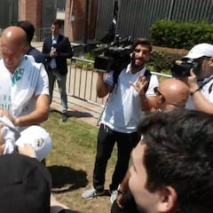 Locura en UCLA con el Real Madrid: "¡Zizou, Zizou, Zizou!"