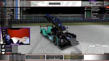 Fernando Alonso se mete en un lío en iRacing: ¿choca deliberadamente contra su rival?