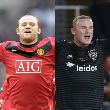 Rooney era figura con el United hace 10 años, hoy se encuentra en la MLS a sus 33 años con el D.C. United.