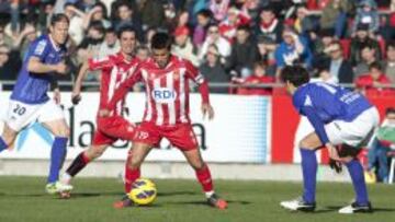 El Girona se llevó el triunfo en un partido para el olvido