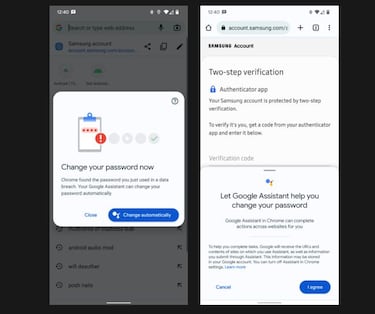 Google Assistant cambiará por ti tus contraseñas vulneradas