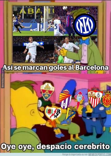 Los memes no tienen piedad con el Barcelona tras el Clásico