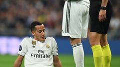 Las lágrimas de Vinicius y Lucas Vázquez