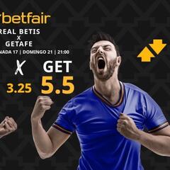 Real Betis vs. Getafe CF: horario, dónde ver, pronósticos y clasificación