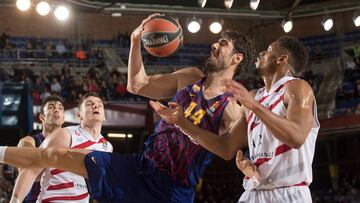 23/11/18 PARTIDO BALONCESTO BASKET
EUROLEAGUE EUROLIGA REGULAR SEASON ROUND 9
BARCELONA LASSA - AX ARMANI EXCHANGE OLIMPIA MILAN
ANTE TOMIC Y JEFF BROOKS