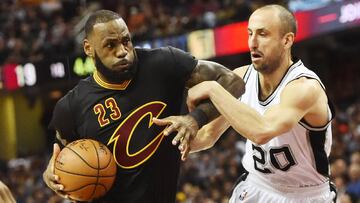 LeBron James, ante Manu Ginobili.