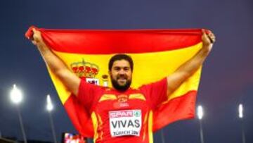 Borja Vivas, medalla en Zúrich.