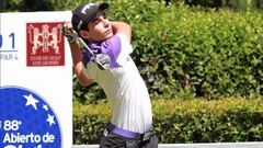 Joaqu&iacute;n Niemann juega en el Abierto de Chile.