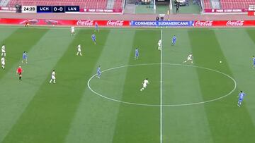 El error infantil de Calderón que asustó a la U en Sudamericana: ¡tuvo revancha!