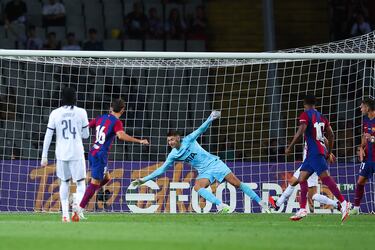 4-2. Abde marca a placer el cuarto tanto tras una asistencia de Fermín Lopez en el tiempo añadido.