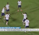 Y allí le dicen "pecho frío": Messi entrenando con Argentina como nunca antes