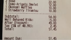 Couple take their one-year-old son to a restaurant and get a pleasant surprise when they see the bill: “It’s our secret thanks”