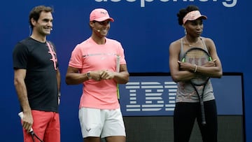Nadal no quiere a Federer: "Uno m¨¢s f¨¢cil, si es posible"