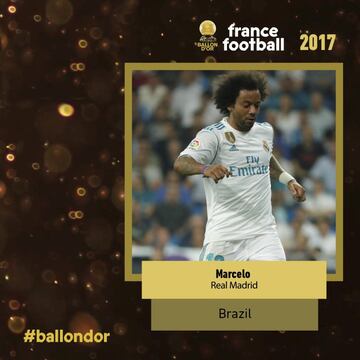 La clasificación del Balón de Oro en imágenes