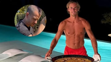 Dabiz Muñoz hace una paella de chocolate y palomitas, y la reacción de Marcos Llorente se hace viral: “Basta ya”