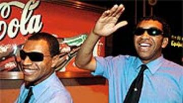 <b>AMIGOS Y VECINOS</b>. Denilson y Benjamín, dos de los protagonistas de la fiesta, viven en el mismo barrio.