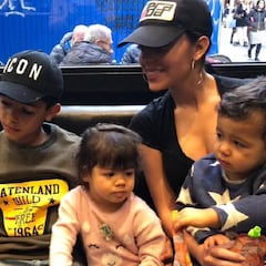 Georgina Rodríguez se lleva a la familia de excursión al zoo de Madrid