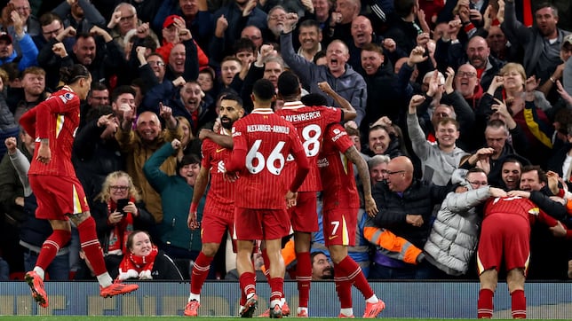 Luis Díaz activa a Liverpool en remontada ante Brighton