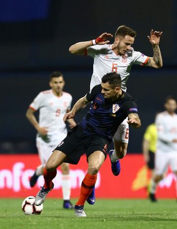 Saúl y Lovren.