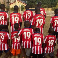 Dembélé, un atlético más: hace patria rojiblanca en Guinea Conakry