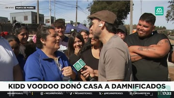 Rodrigo Sepúlveda comunica el hermoso regalo de Kid Voodoo a familias damnificadas por los incendios: “Estamos con toda la gente”