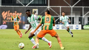 Con un jugador menos, Nacional logra un empate ante Envigado