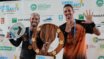 Antomi Ramos, campe車n del Grand Slam de Isla Reuni車n