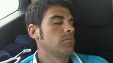 Pereiro, en el coche.