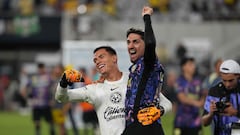 ¡La celebración del América tras ganar la Campeones Cup!