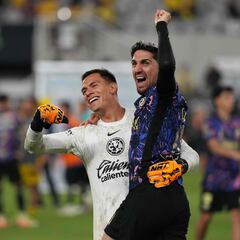 ¡La celebración del América tras ganar la Campeones Cup!