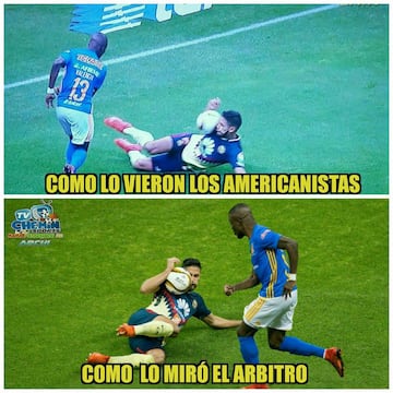 Los memes acaban América tras perder con Tigres