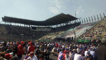 Por tercer año consecutivo se lleva a cabo el Gran Premio de México y los aficionados no dejan pasar la oportunidad a pesar de los precios en los productos.